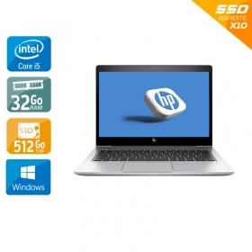 HP EliteBook 830 G7 13,3" i5 Gen 10 - 32Go RAM 512Go SSD Windows 11