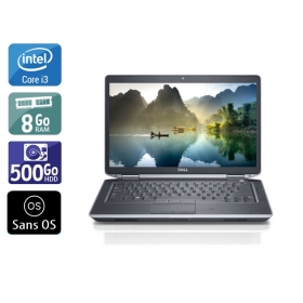 Dell Latitude E5430 i3 8Go RAM 500Go HDD Sans OS