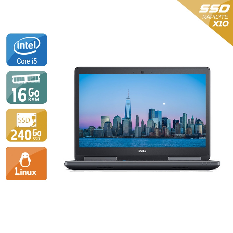 Acheter Dell Precision 7510 15,6'' i5 - 16Go RAM 240Go SSD Linux État correctOccasion certifiée reconditionnée Bon état - 365,83 € Dell Precision 7510 15,6'' i5 - 16Go RAM 240Go SSD Linux État correctOccasion certifiée reconditionnée Bon état - reconditionné disponible sur Kiatoo