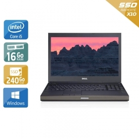 Dell Précision M4800 i5 16Go RAM 240Go SSD Windows 10